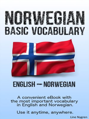 cover image of Basic Vocabulary English--Norwegian
